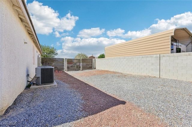 564 Lampshire Ln, Pahrump, NV 89060 - fenced backyard with central AC