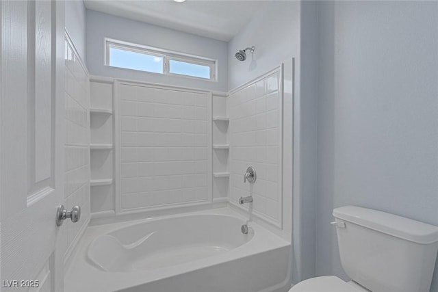 1130 Blissful Plains Ave, North Las Vegas, NV 89086 - bathroom featuring toilet and washtub / shower combination
