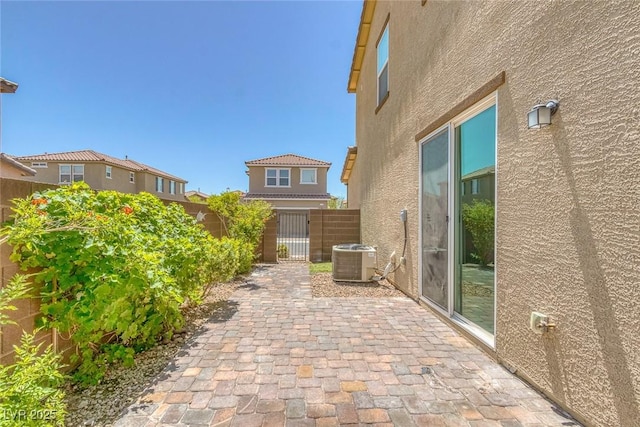1130 Blissful Plains Ave, North Las Vegas, NV 89086 - view of patio / terrace featuring central air condition unit