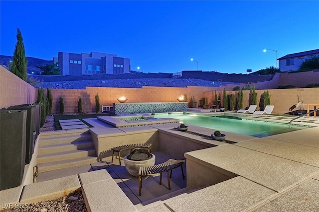 881 Barrhead Ave, Henderson, NV 89012 - view of swimming pool featuring a fenced backyard and a patio