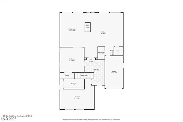 881 Barrhead Ave, Henderson, NV 89012 - property floor plan