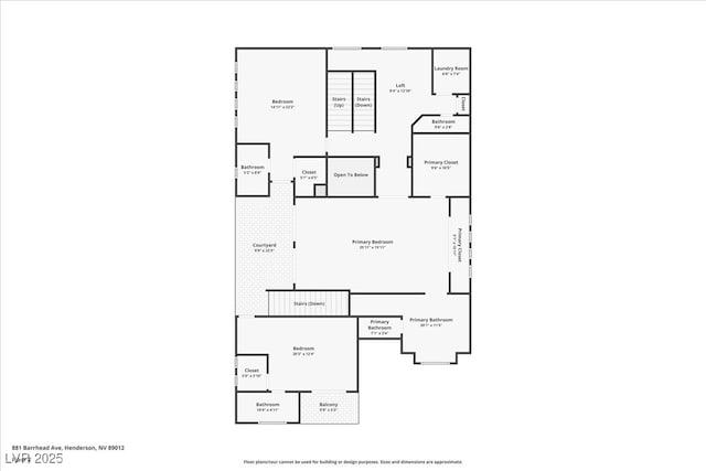 881 Barrhead Ave, Henderson, NV 89012 - property floor plan