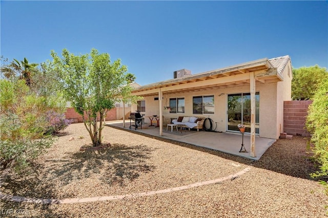 1902 Panther Pl, North Las Vegas, NV 89031 - back of house with a patio area and stucco siding