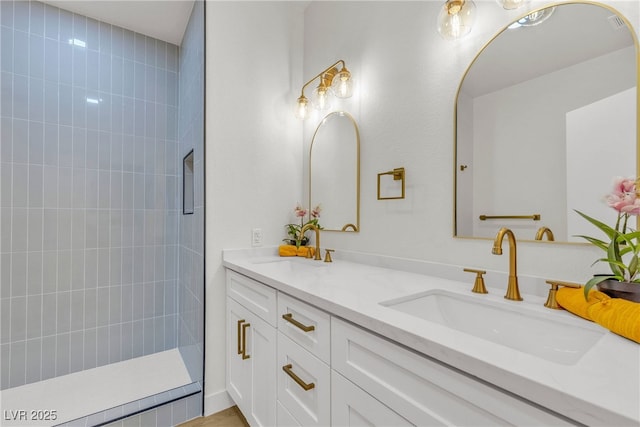 4800 Grey Wolf Ln Unit 202, Las Vegas, NV 89149 - full bath featuring double vanity and walk in shower