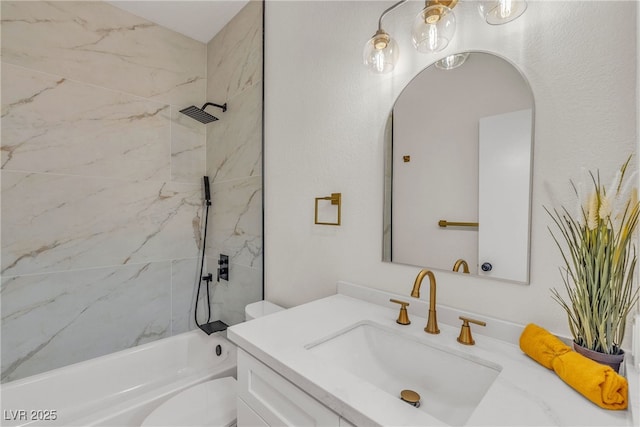 4800 Grey Wolf Ln Unit 202, Las Vegas, NV 89149 - full bath featuring vanity and bathing tub / shower combination