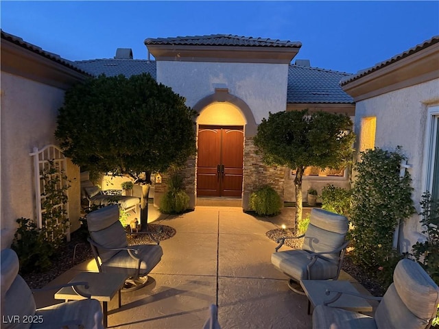 4208 Agosta Luna Pl, Las Vegas, NV 89135 - view of patio