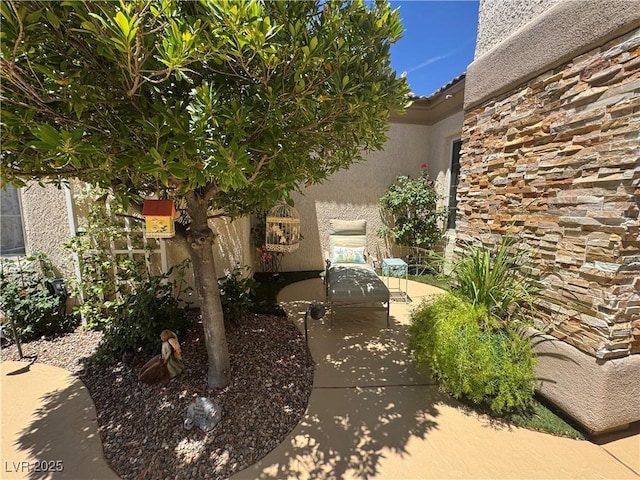 4208 Agosta Luna Pl, Las Vegas, NV 89135 - view of patio