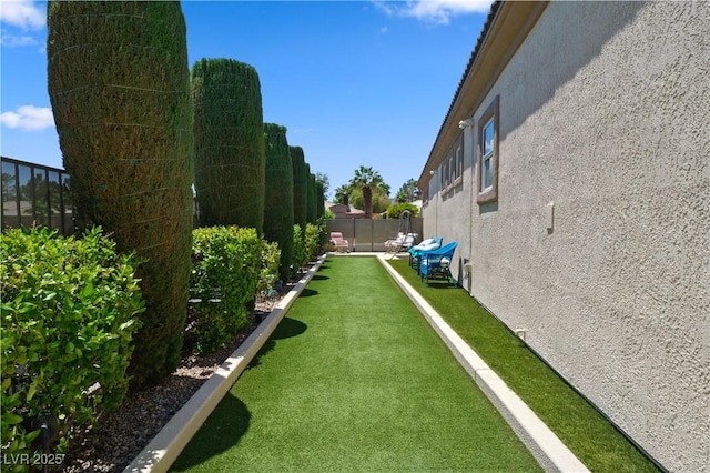4208 Agosta Luna Pl, Las Vegas, NV 89135 - view of yard with a game area