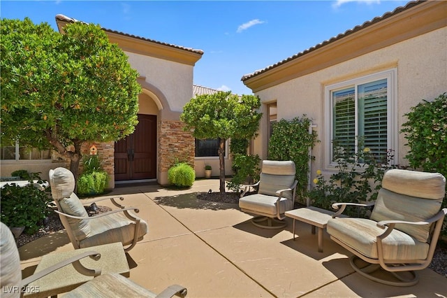 4208 Agosta Luna Pl, Las Vegas, NV 89135 - view of patio / terrace