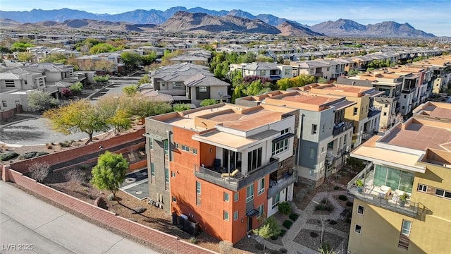 10985 Limeslice Ave Unit 2, Las Vegas, NV 89135 - aerial view of residential area featuring mountains