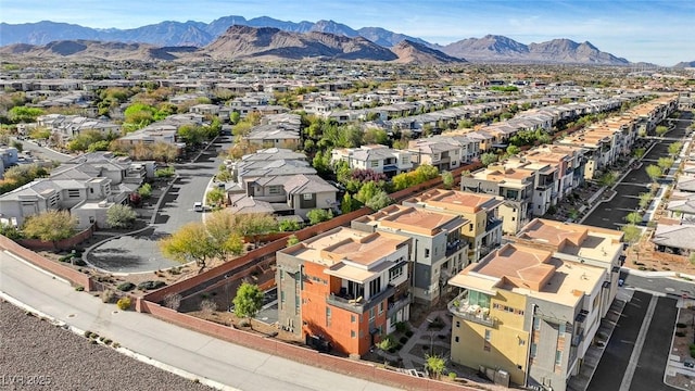 10985 Limeslice Ave Unit 2, Las Vegas, NV 89135 - aerial perspective of suburban area featuring a mountainous background
