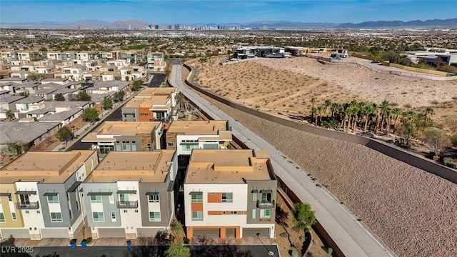 10985 Limeslice Ave Unit 2, Las Vegas, NV 89135 - aerial view of residential area featuring mountains