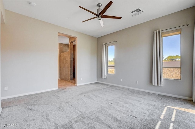10985 Limeslice Ave Unit 2, Las Vegas, NV 89135 - carpeted empty room with a ceiling fan and a smoke detector
