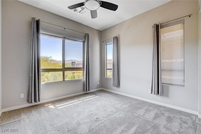 10985 Limeslice Ave Unit 2, Las Vegas, NV 89135 - spare room with carpet flooring and ceiling fan