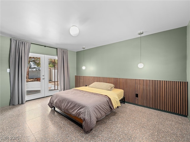 3212 Silver Saddle St, Las Vegas, NV 89169 - bedroom with access to outside and french doors