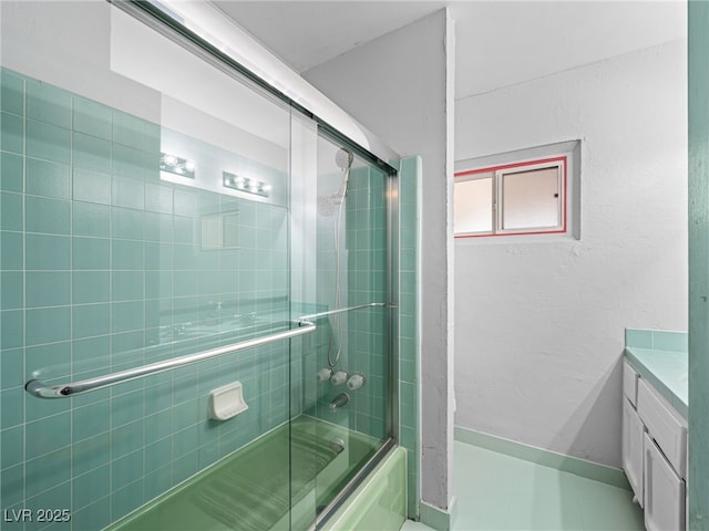 3212 Silver Saddle St, Las Vegas, NV 89169 - full bathroom featuring vanity and combined bath / shower with glass door