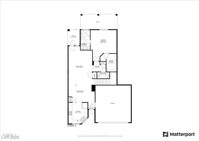 9370 Corkfish St, Las Vegas, NV 89178 - floor plan / room layout