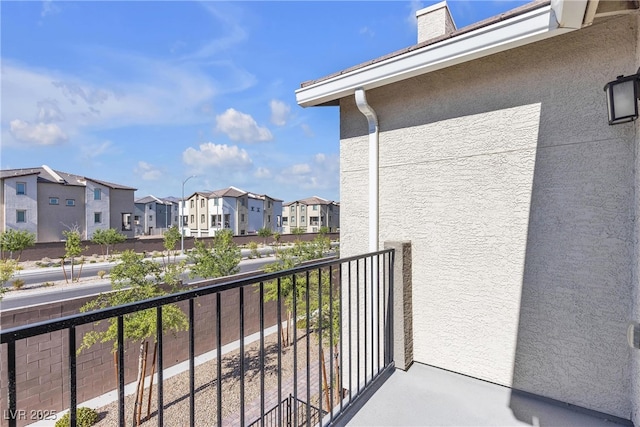 2598 Polar White Ave, North Las Vegas, NV 89086 - balcony featuring a residential view