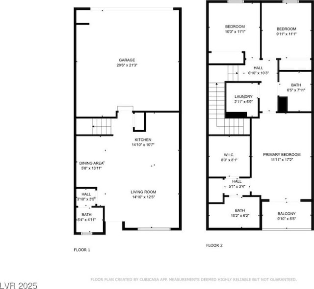 2598 Polar White Ave, North Las Vegas, NV 89086 - property floor plan