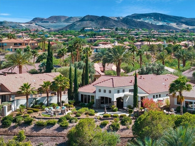 20 Via Paradiso St, Henderson, NV 89011 - view from above of property featuring a mountainous background