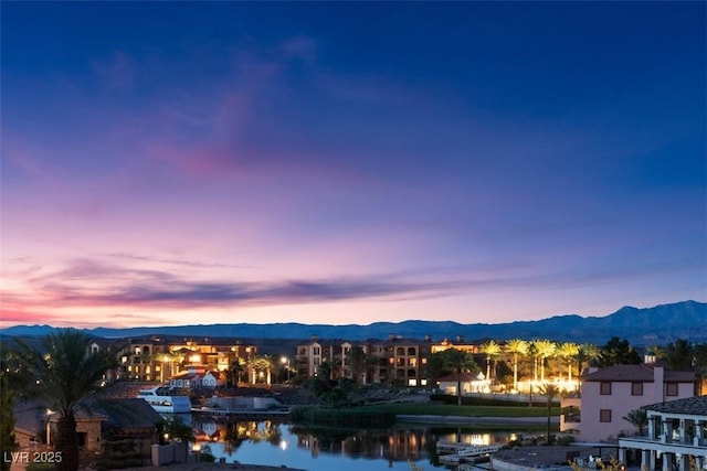 20 Via Paradiso St, Henderson, NV 89011 - water view featuring a mountain backdrop