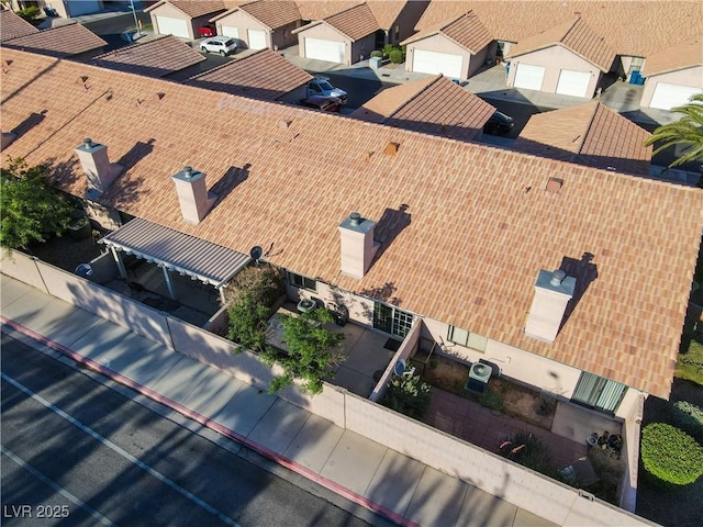305 Crosswind Way, Las Vegas, NV 89145 - aerial view of residential area