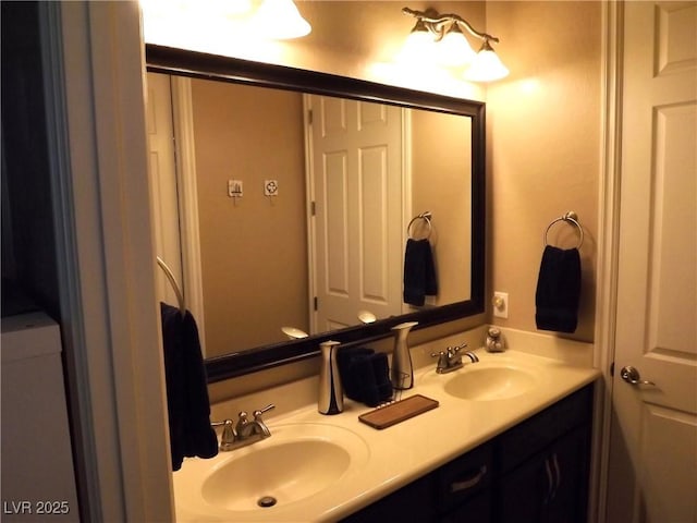 4242 Helena Hideaway Ct, Las Vegas, NV 89129 - bathroom with double vanity
