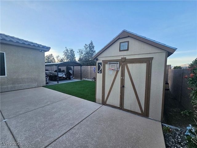 4242 Helena Hideaway Ct, Las Vegas, NV 89129 - view of shed