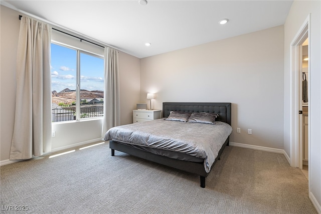 171 Palm Fox Ct, Henderson, NV 89011 - carpeted bedroom featuring baseboards and recessed lighting