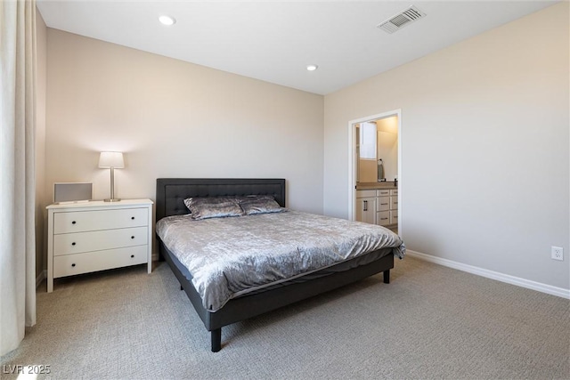 171 Palm Fox Ct, Henderson, NV 89011 - bedroom featuring light colored carpet, baseboards, and recessed lighting