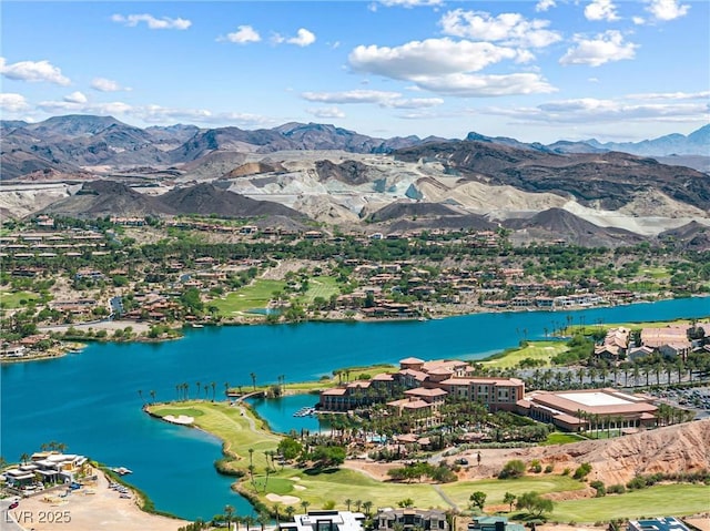 171 Palm Fox Ct, Henderson, NV 89011 - bird's eye view of a water and mountain view