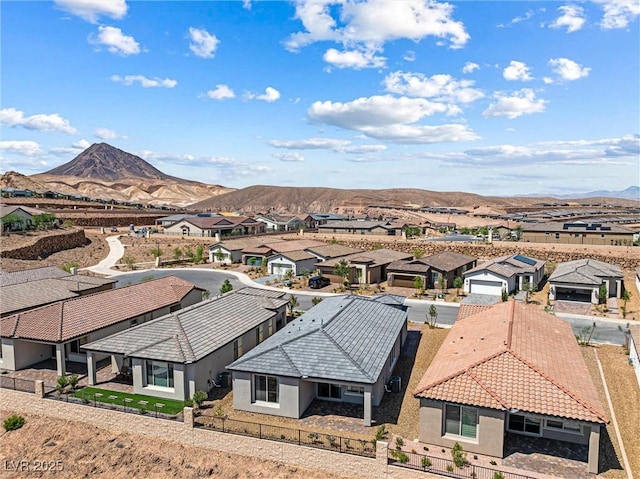 171 Palm Fox Ct, Henderson, NV 89011 - aerial view of residential area with a mountainous background
