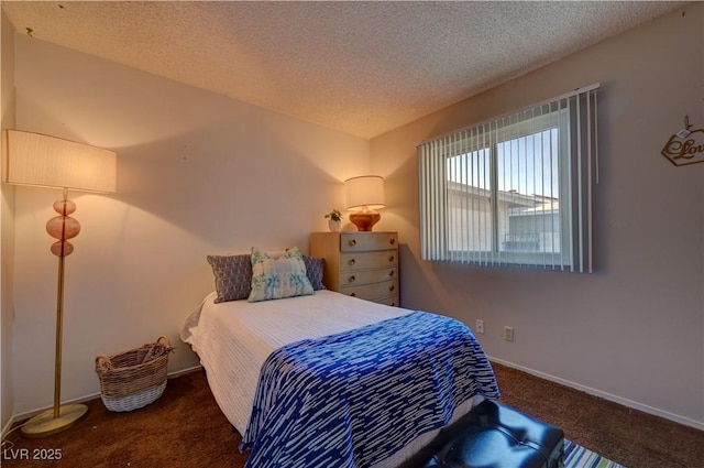 4445 Peterson Dr, Las Vegas, NV 89103 - bedroom with carpet floors and a textured ceiling
