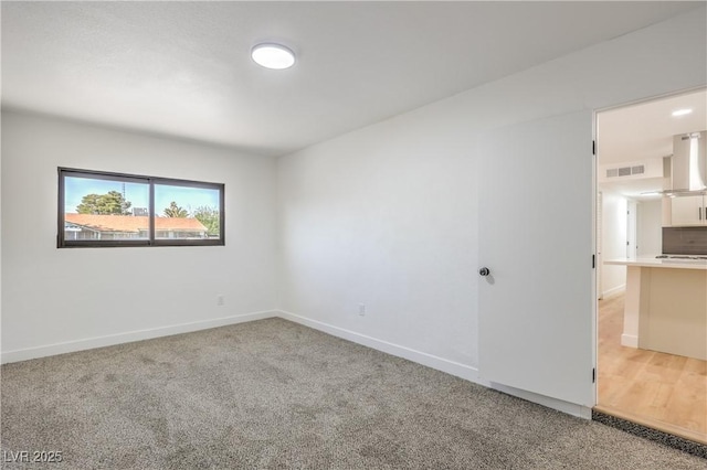 333 Rossmoyne Ave, North Las Vegas, NV 89030 - empty room with light carpet and baseboards