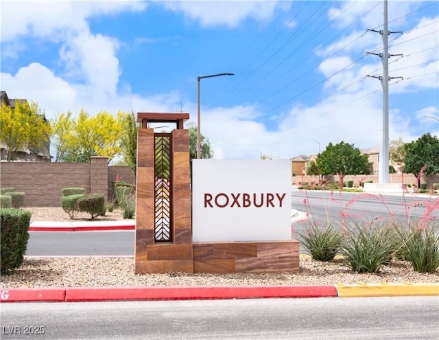 7342 N Decatur Blvd Unit 5, Las Vegas, NV 89131 - view of community sign