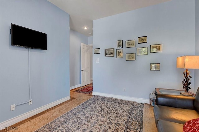 6230 Calm Brook Ct, Las Vegas, NV 89149 - living room with recessed lighting and baseboards