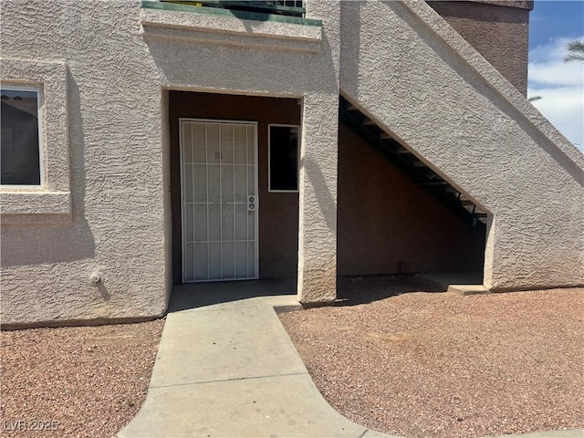 1505 Frank Aved St Unit 101, Las Vegas, NV 89110 - property entrance with stucco siding