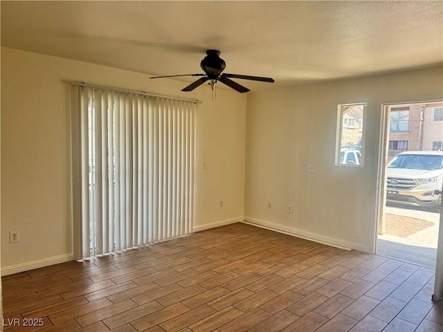 1505 Frank Aved St Unit 101, Las Vegas, NV 89110 - unfurnished room with wood finished floors and ceiling fan