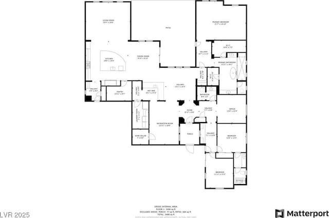 10319 Larkmead Ave, Las Vegas, NV 89149 - home floor plan