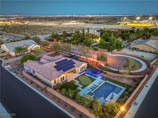 10319 Larkmead Ave, Las Vegas, NV 89149 - bird's eye view