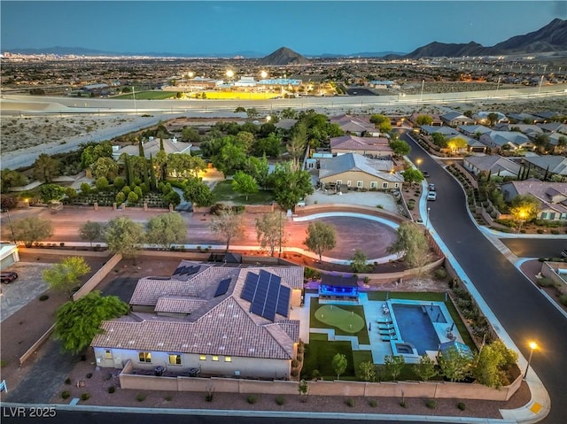 10319 Larkmead Ave, Las Vegas, NV 89149 - drone / aerial view of mountains