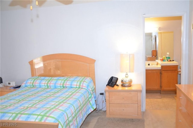 3519 W Red Coach Ave, North Las Vegas, NV 89031 - bedroom with connected bathroom