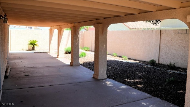 3519 W Red Coach Ave, North Las Vegas, NV 89031 - fenced backyard featuring a patio area