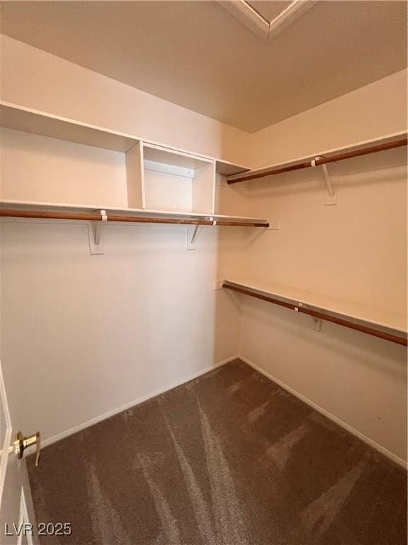 7255 W La Madre Way, Las Vegas, NV 89149 - spacious closet with dark colored carpet