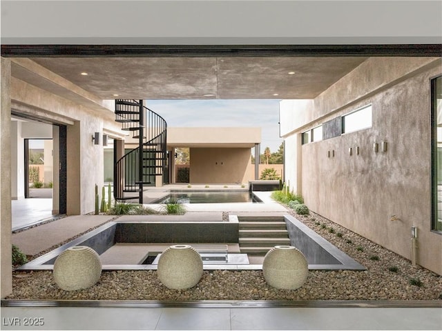 3510 Cosima Ln, Las Vegas, NV 89120 - view of patio / terrace with stairway