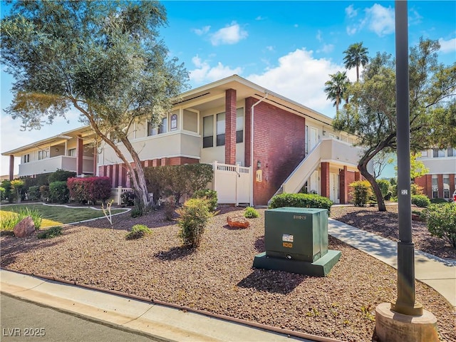 2867 Geary Pl Unit 3008, Las Vegas, NV 89109 - view of front of house with brick siding