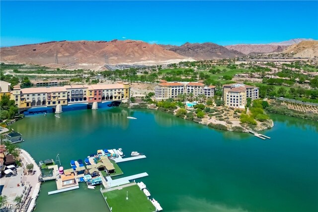 29 Montelago Blvd Unit 520, Henderson, NV 89011 - bird's eye view of a water and mountain view