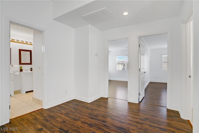 236 Dog Leg Dr, Las Vegas, NV 89148 - empty room with wood finished floors and baseboards
