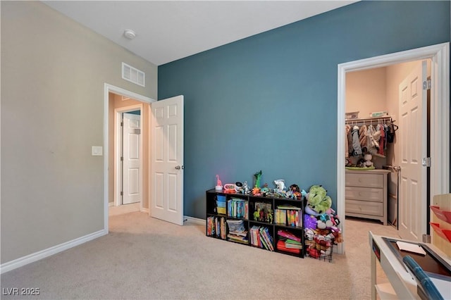6334 Orions Belt Peak St, North Las Vegas, NV 89031 - rec room featuring carpet floors and baseboards