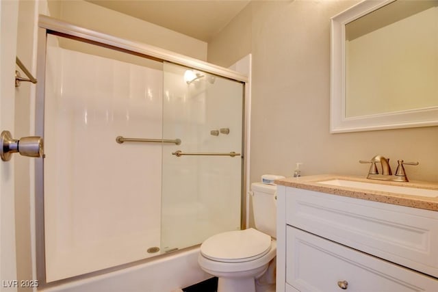 745 N Royal Crest Cir Unit 127, Las Vegas, NV 89169 - full bath with a stall shower, toilet, and vanity